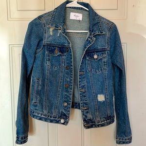Blue Jean Jacket cropped❤️